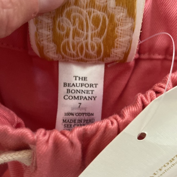 NWT The Beaufort Bonnet Company Shelton Shorts Size 7 - Picture 3 of 4